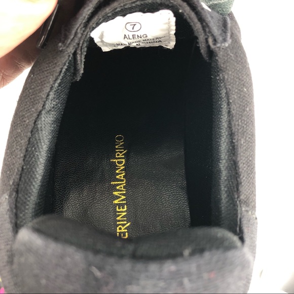 Catherine Malandrino black sneaker size 7  (#16) - Picture 7 of 8